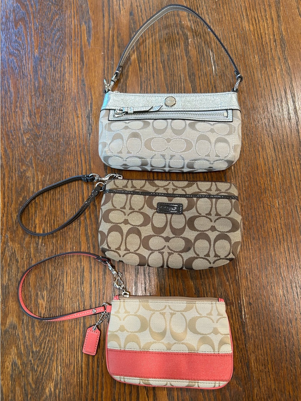 Coach Vintage Wristlet Bundle